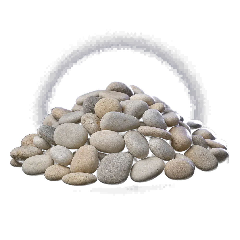 Clean product view of Pebble gravel